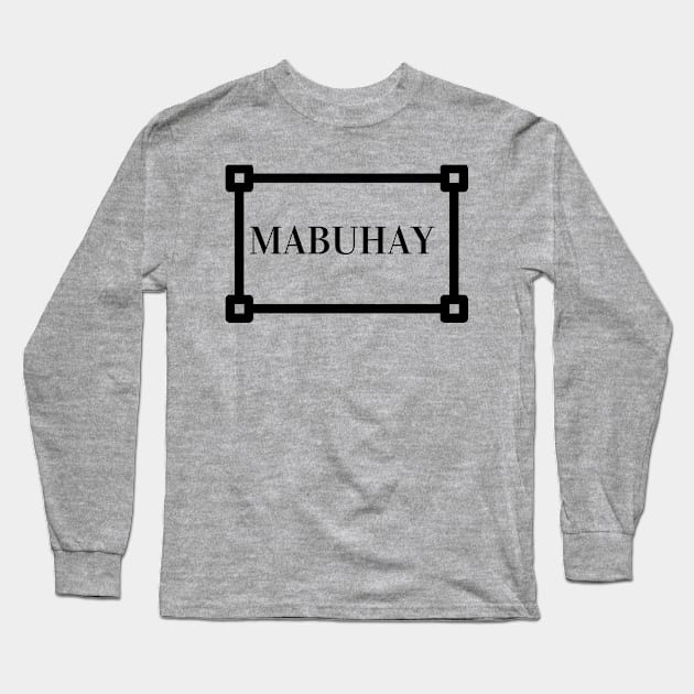 mabuhay Long Sleeve T-Shirt by CatheBelan